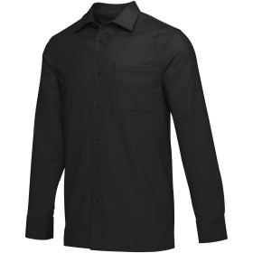 Chemise unisexe en velours côtelé AlumCouleur:Noir