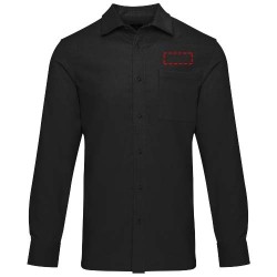 Chemise unisexe en velours côtelé AlumCouleur:Noir