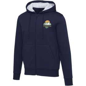 Sweat à capuche sherpa Natron intégralement zippéCouleur:Marine