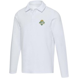 Polo unisexe Apollo à manches longuesCouleur:Blanc