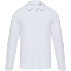 Polo unisexe Apollo à manches longuesCouleur:Blanc