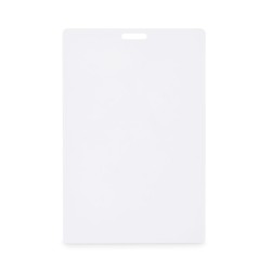 Badge lanyard 120 x 80mmCouleur:Blanc