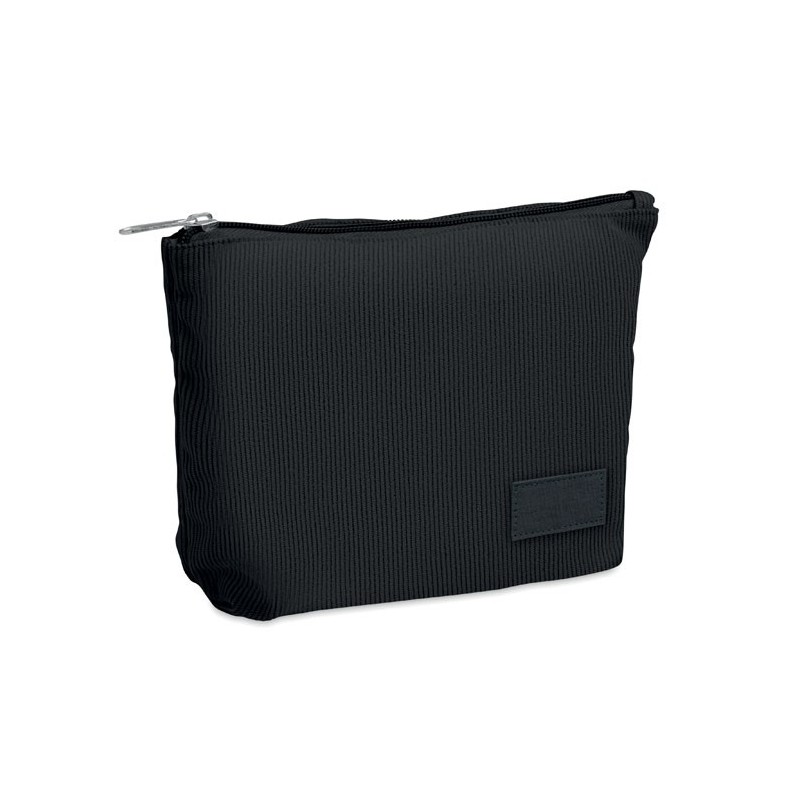 Trousse  en velours côteléCouleur:Noir