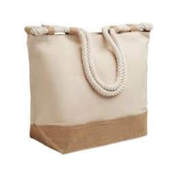 Sac de plage en toileCouleur:Beige