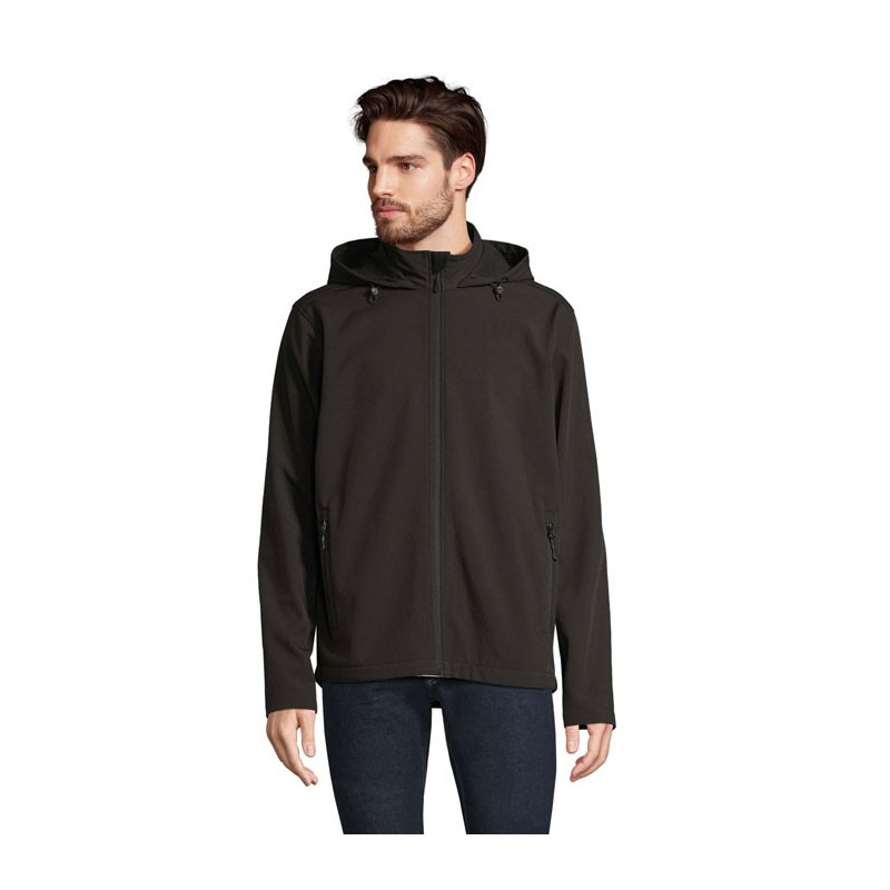 RACE HOODED MEN VESTECouleur:Noir