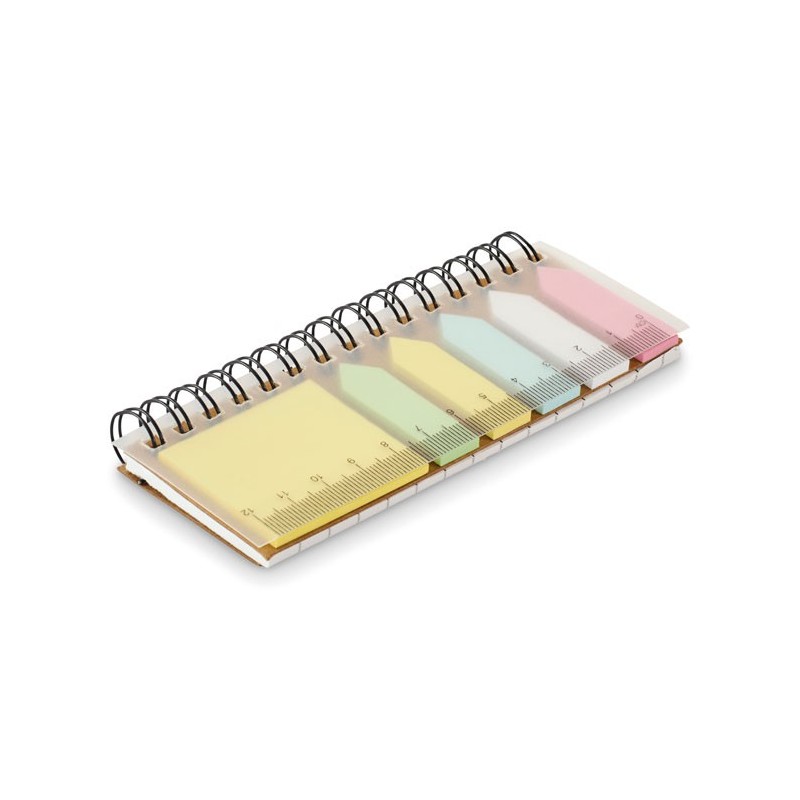 Bloc-notes et marqueurs en PPCouleur:Beige
