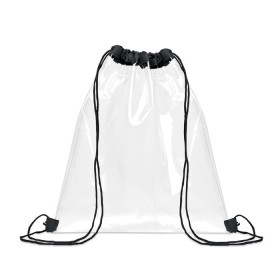 Sac à cordon transparentCouleur:Noir