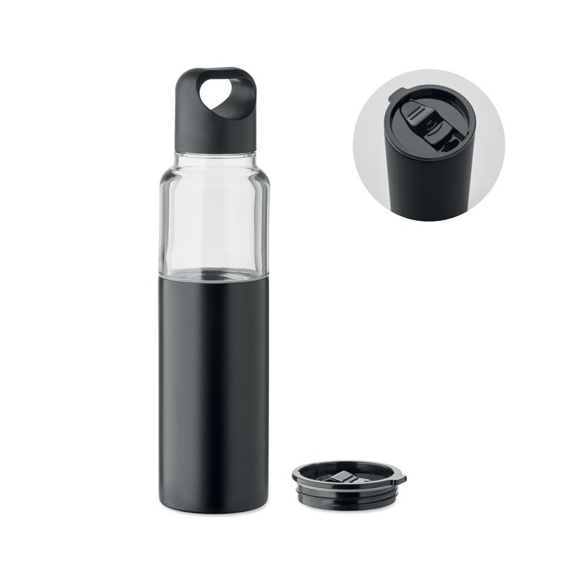 Bouteille 2 en 1 610mlCouleur:Noir