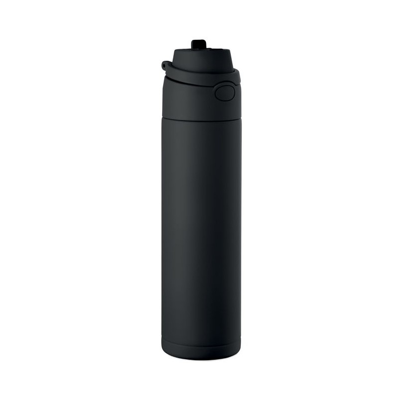 Bouteille simple paroi 650 mlCouleur:Noir