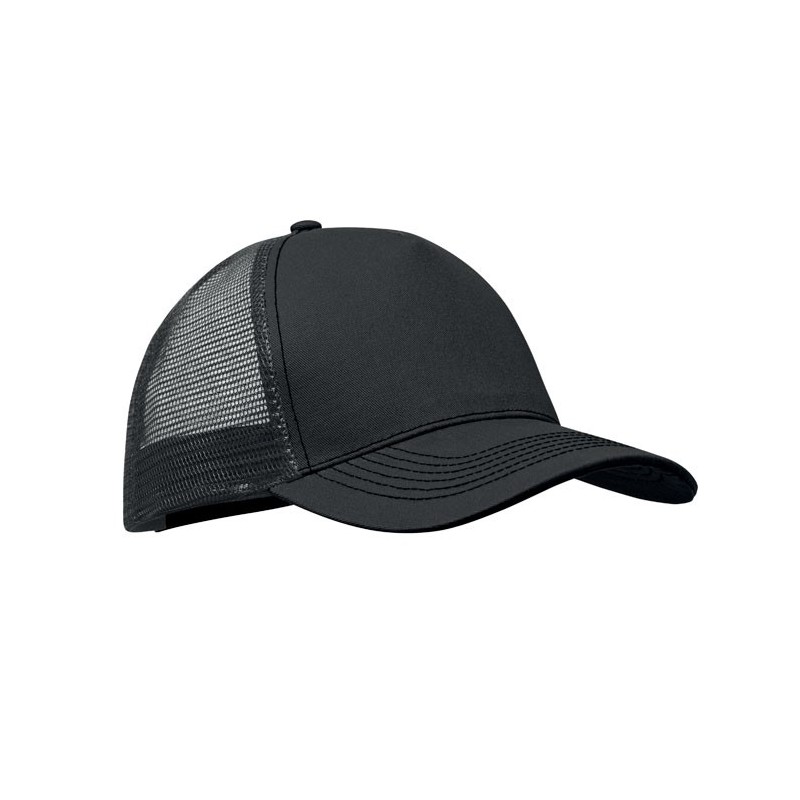 Casquette trucker à 5 panneauxCouleur:Noir