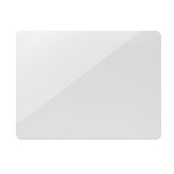 Magnet rectangulaire en PVCCouleur:Blanc