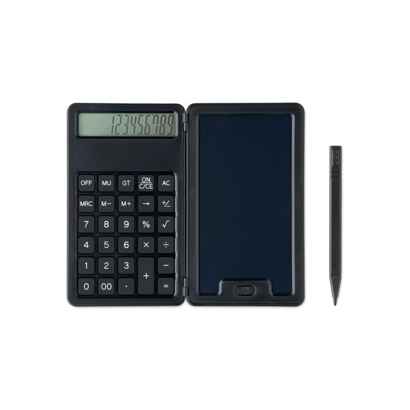Calculatrice avec tablette LCDCouleur:Noir