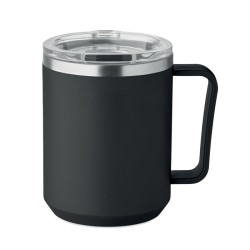 Mug double paroi 400mlCouleur:Noir