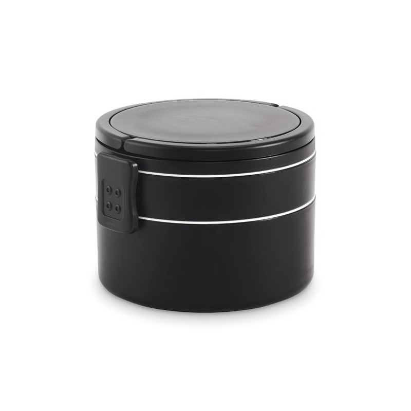 Boîte à lunch 2 niveaux en PPCouleur:Noir