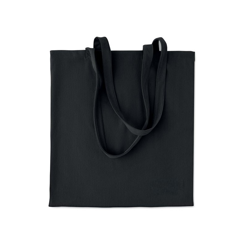 Sac shopping en velours côteléCouleur:Noir