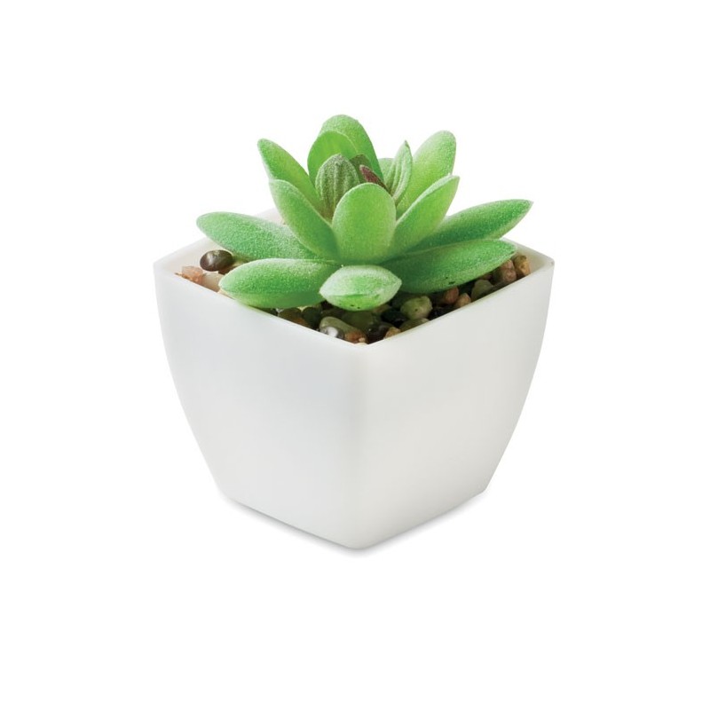 Mini plante artificielleCouleur:Blanc