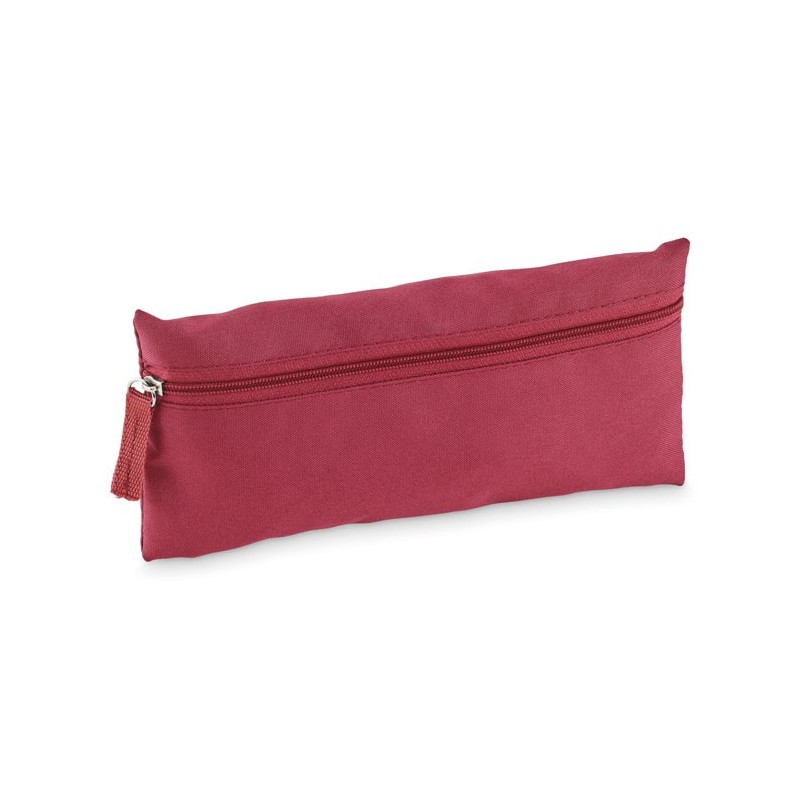 Trousse à crayons avec zipCouleur:Bordeaux