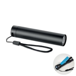 Lampe torche en aluminiumCouleur:Noir