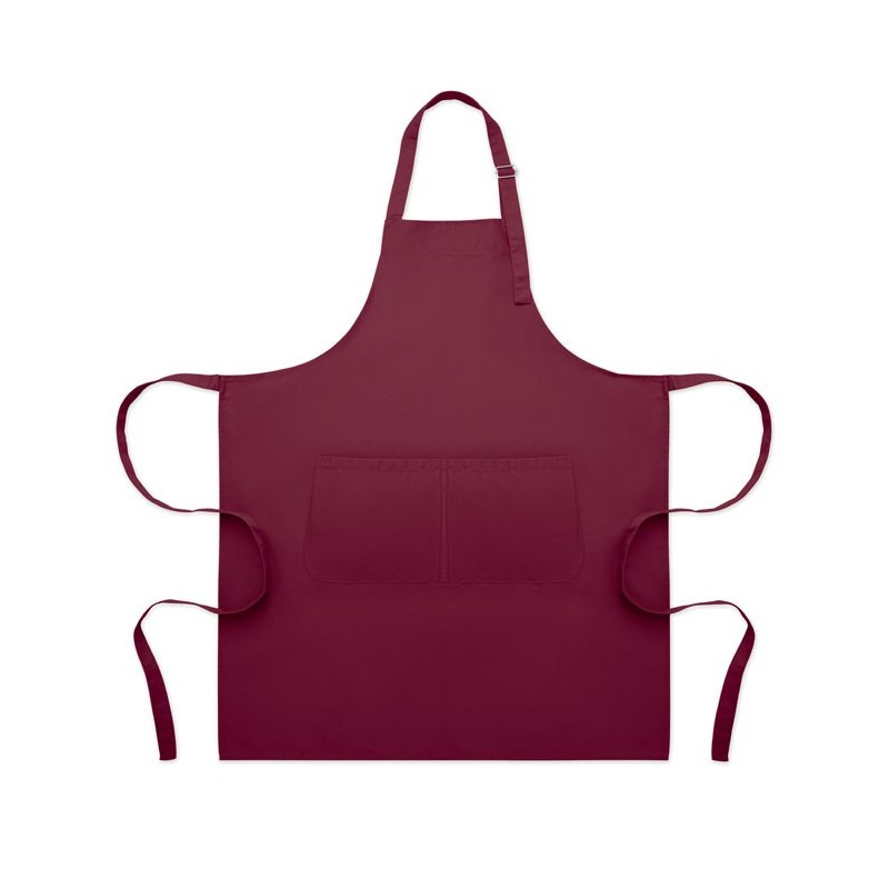 Tablier de cuisine réglableCouleur:Bordeaux