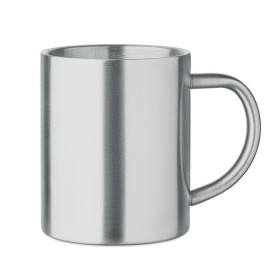 Mug en acier inox recycléCouleur:Argent mat