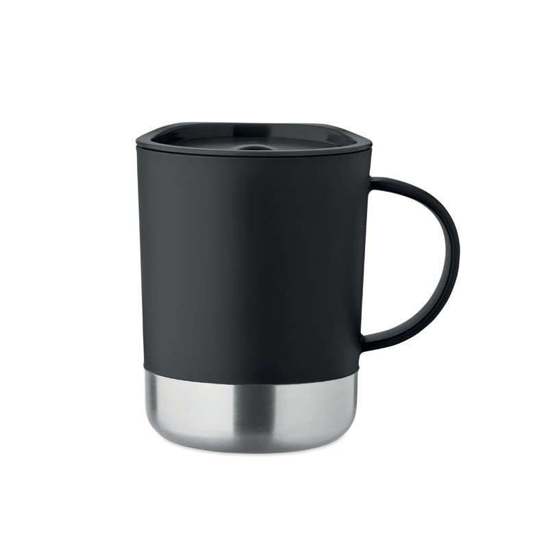 Mug simple paroi 300mlCouleur:Noir