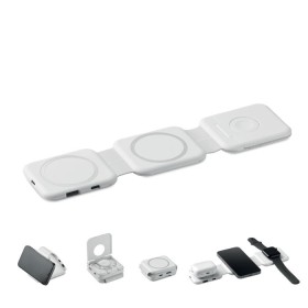 Station de charge pliableCouleur:Blanc