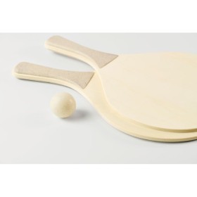 Set de raquettes de plageCouleur:Bois