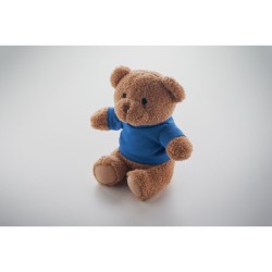 Peluche Ourson t-shirt 23cmCouleur:Bleu