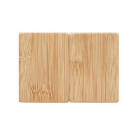 Set sel et poivre en bambouCouleur:Bois