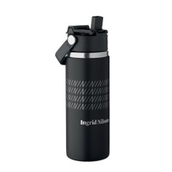 Bouteille double paroi 500 mlCouleur:Noir