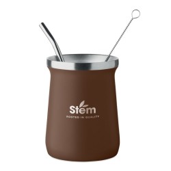 Tasse à thé Yerba matéCouleur:Marron