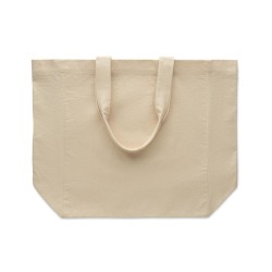 Sac shopping en cotonCouleur:Beige