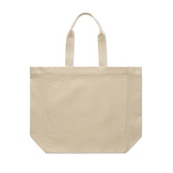 Sac shopping en cotonCouleur:Beige