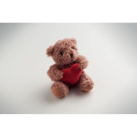 Petit ours peluche avec cœurCouleur:Rouge