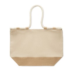 Sac de plage en toileCouleur:Beige