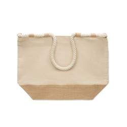 Sac de plage en toileCouleur:Beige
