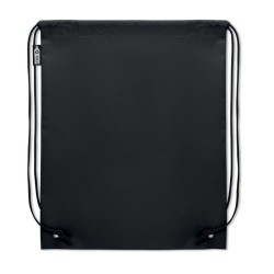 Sac à cordon RPET non tisséCouleur:Noir