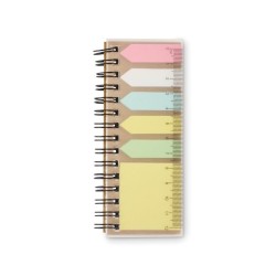 Bloc-notes et marqueurs en PPCouleur:Beige