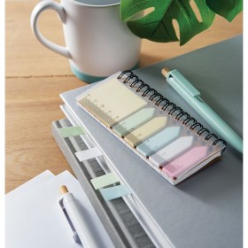 Bloc-notes et marqueurs en PPCouleur:Beige