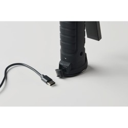Lampe de travail rechargeableCouleur:Noir