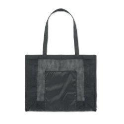 Sac shopping en maille RPETCouleur:Noir