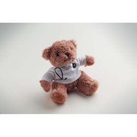 Ours en peluche docteurCouleur:Blanc