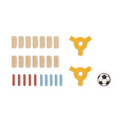 Jeu de football en boisCouleur:Bois