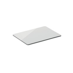 Magnet rectangulaire en PVCCouleur:Blanc