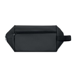 Trousse de toilette 600D RPETCouleur:Noir