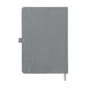 Carnet A5 rigide en RPETCouleur:Gris