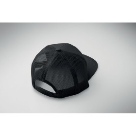 Casquette visière plate 7 pansCouleur:Noir