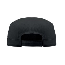 Casquette militaire 260 gr/m²Couleur:Noir