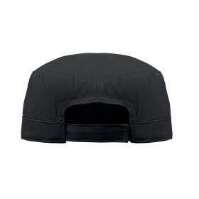 Casquette militaire 260 gr/m²Couleur:Noir