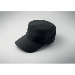 Casquette militaire 260 gr/m²Couleur:Noir
